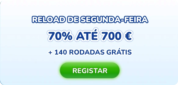 Kazeeno Casino bonus reload segunda feira