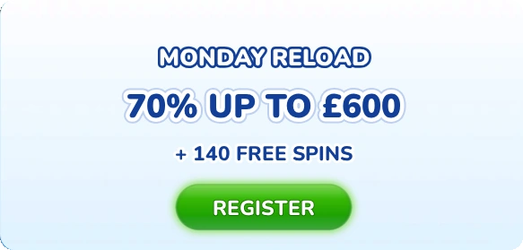 Kazeeno Casino monday reload bonus